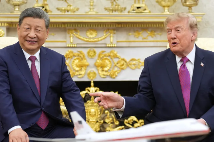Trump says little about the tensions in US-China relations